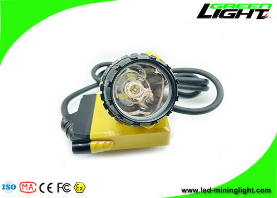 25000 faro ricaricabile di alluminio impermeabile della batteria LED di Lux Mining Cap Lamp IP68 SAMSUNG antistatico