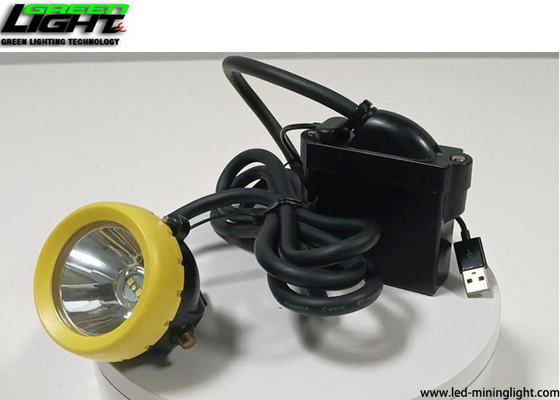 Sicurezza LED che estrae il CE ricaricabile del faro 15000lux 6.8Ah del casco leggero LED approvato