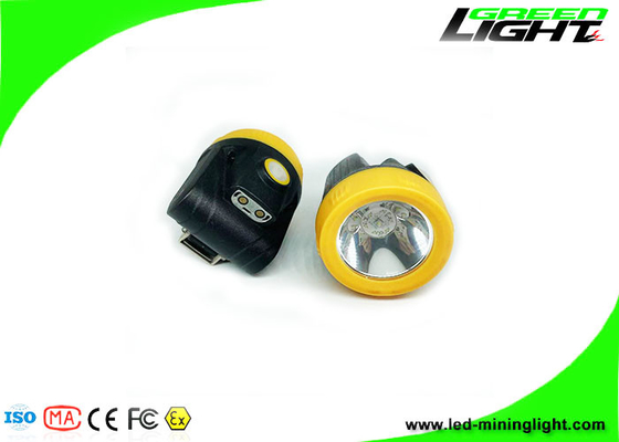Luci carboniere senza cordone IP68 3800mAh USB di Mini Size 10000lux che incarica del Cree LED per la miniera in sotterraneo ed all'aperto