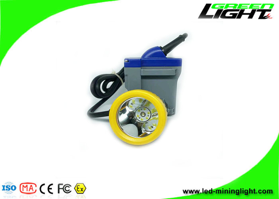 Faro lungo leggero carboniero sotterraneo ricaricabile di orario di lavoro di MAh 16hours di lux 6600 del LED 15000