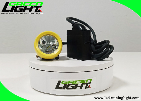 Alta luminosità 10000 Lux Miner Cap Lamp IP68 per la miniera scura di carbone