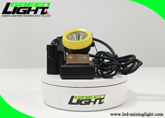 Alta luminosità 10000 Lux Miner Cap Lamp IP68 per la miniera scura di carbone