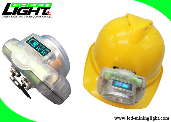 minatore portatile leggero Cap Lamp 6.8Ah Li Ion Battery ricaricabile di 15000lux LED