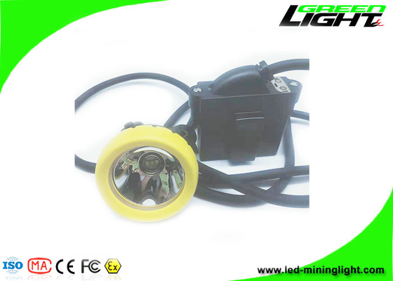 IP68 minatore impermeabile Cap Lamp 10000 Lux Supporting USB che fa pagare 18 ore di orario di lavoro per la miniera di carbone in sotterraneo