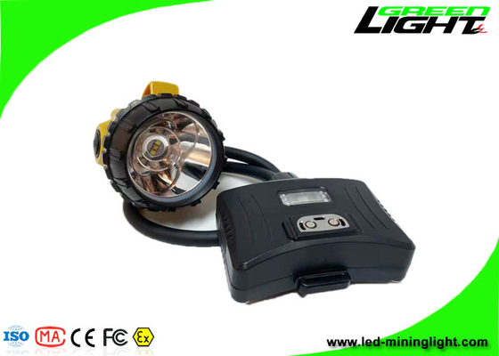 Il cappuccio minerario IP68 15000 Lux accende la batteria 6800mAh Panasonic per la miniera sotterranea