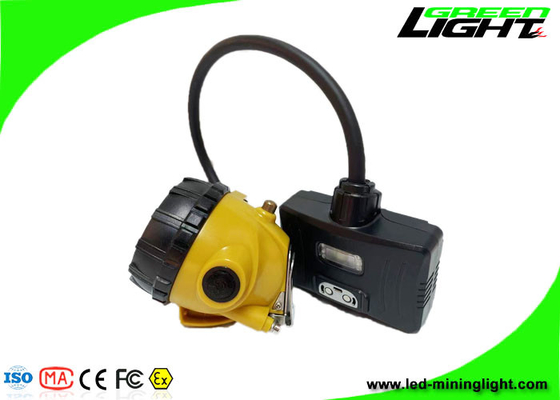 Il cappuccio minerario IP68 15000 Lux accende la batteria 6800mAh Panasonic per la miniera sotterranea