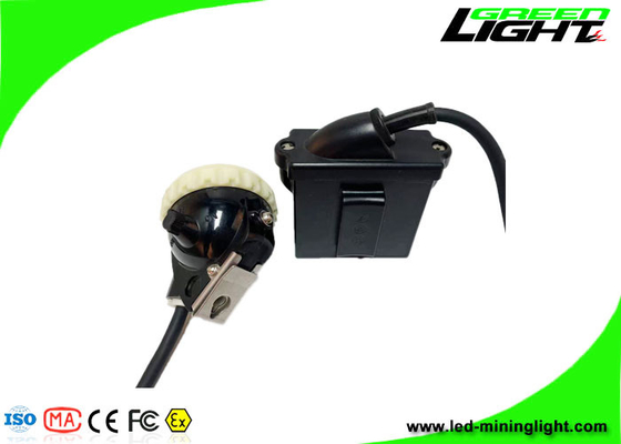 10000 Lux elmetto da miniera illumina 6600 mAh ricaricabili con cappuccio da estrazione