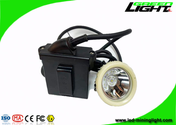 10000 Lux elmetto da miniera illumina 6600 mAh ricaricabili con cappuccio da estrazione