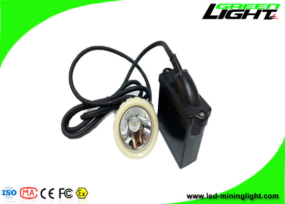 10000 Lux elmetto da miniera illumina 6600 mAh ricaricabili con cappuccio da estrazione