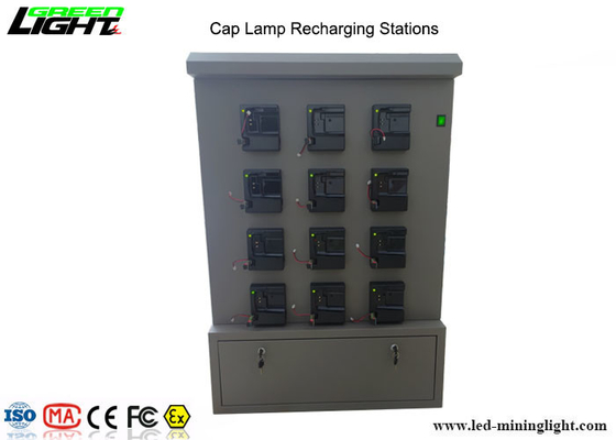 Stazione di ricarica per lampada da miniera senza fili Uscita 12V per lampada con cappuccio GLC6