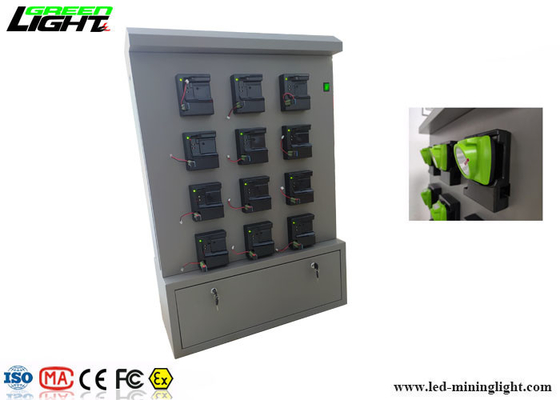Stazione di ricarica per lampada da miniera senza fili Uscita 12V per lampada con cappuccio GLC6