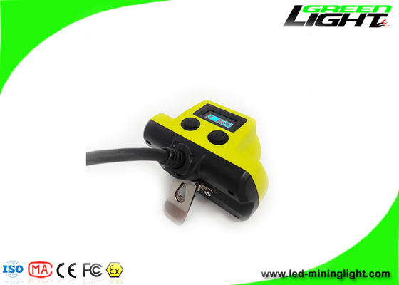 13600 MAh LED Miner Cap Lampada IP68 Impermeabile 25000 Lux Minatori di carbone Lampada frontale