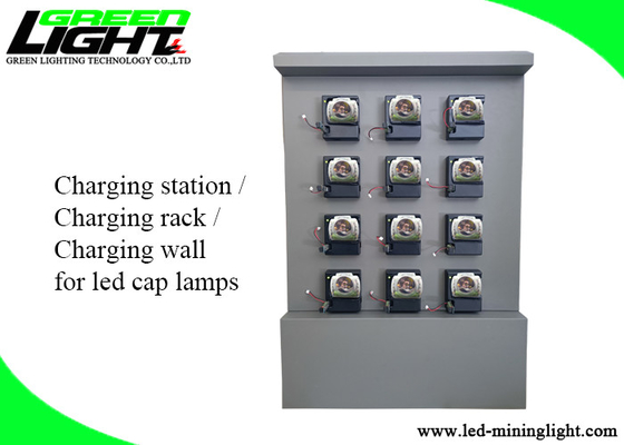 Lato doppio/controllo singolo della stazione durevole del caricatore della parete della lampada del cappuccio di sicurezza 4.2V 2A 50Hz