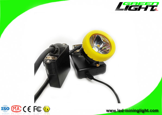 6.6Ah/7.8Ah 16hours LED Minatori Cap Lampada Ricaricabile 10000 Lux Antideflagrante