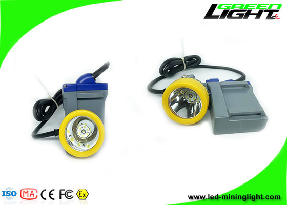 LED Cree Miners Helmet Light 15000Lux 6.6Ah Ricaricabile 216lum Miner Cap Lampada per metropolitana