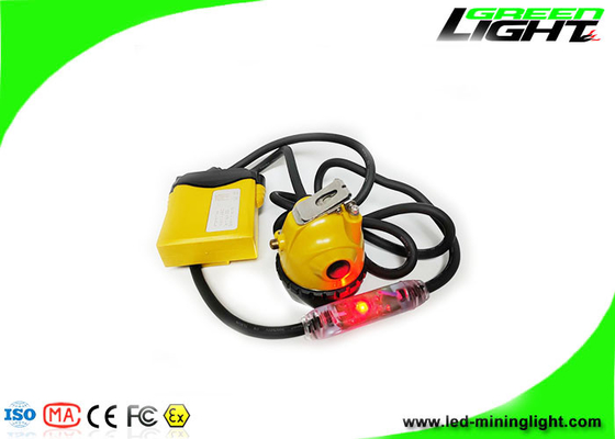 IP68 Impermeabile LED Minatori Cap Lampada 25000Lux 348lum Proiettori per miniere sotterranee
