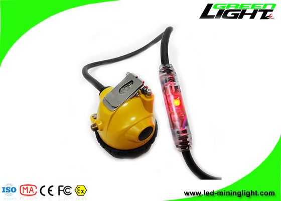IP68 Impermeabile LED Minatori Cap Lampada 25000Lux 348lum Proiettori per miniere sotterranee