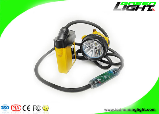 IP68 Impermeabile LED Minatori Cap Lampada 25000Lux 348lum Proiettori per miniere sotterranee
