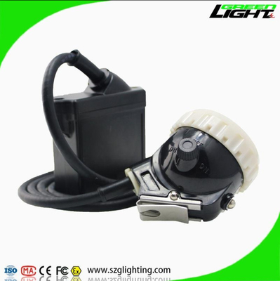 il cappuccio di estrazione mineraria 6600mA accende 4000/10000 di lampada di cappuccio legata con corde principale impermeabile dei minatori di Lux Anti Explosion Rechargeable IP67
