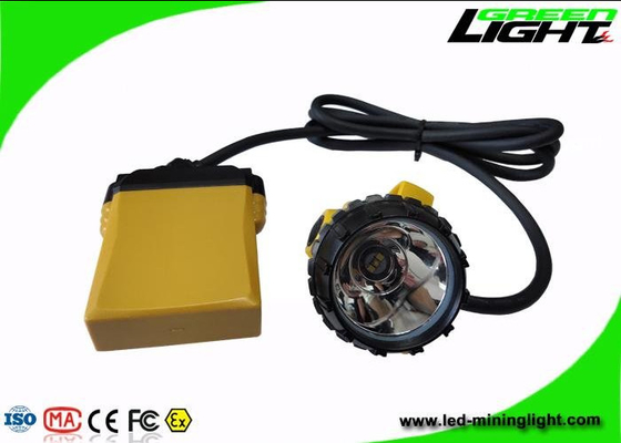 25000 tazza d'accensione di alluminio SAMSUNG della batteria ricaricabile di Lux Coal Mining Lights Waterproof 10.4Ah