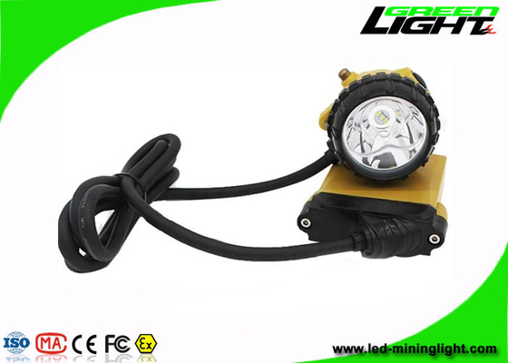 25000 tazza d'accensione di alluminio SAMSUNG della batteria ricaricabile di Lux Coal Mining Lights Waterproof 10.4Ah