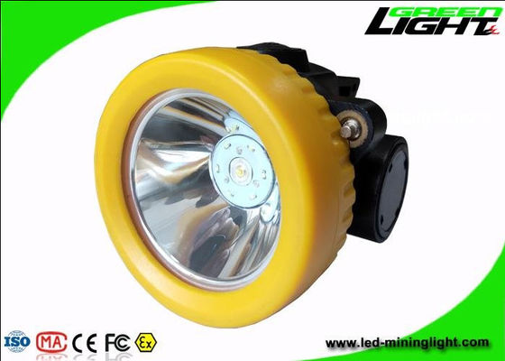 luci ricaricabili del cappello della lampada ptc LED di 0.74W 5000 Lux Portable Cordless Mining Cap