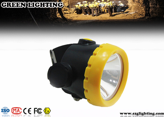 1W 4000 luce di estrazione mineraria di lux LED con 2.2Ah Li-Ion Battery Water Proof IP68 