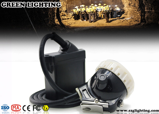 Faro protetto contro le esplosioni classico del casco del PC, lampada di minatori di stile del cavo 6600mAH