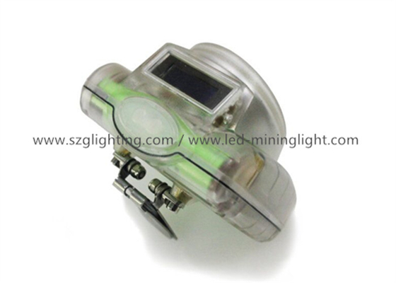 Lampada di cappuccio estraente principale senza cordone dello schermo di OLED, IP68 1W 6000 Lux Mining Hard Hat Lights