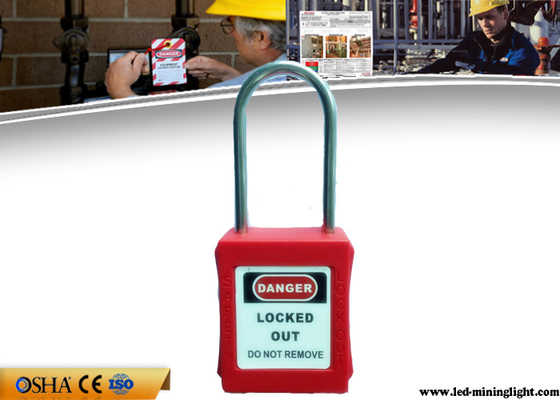 lucchetti sottili di serrata di sicurezza della chiave primaria del dispositivo d'ancoraggio di acciaio inossidabile di 4mm