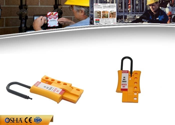 Sicurezza serratura fuori per chiuder con cerniera a occhielloe 4 il dispositivo d'ancoraggio di nylon disponibile della serratura del lucchetto 6mm Stati Uniti Du Pont