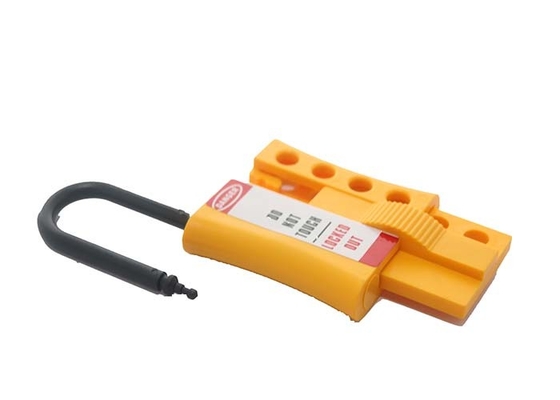 Sicurezza serratura fuori per chiuder con cerniera a occhielloe 4 il dispositivo d'ancoraggio di nylon disponibile della serratura del lucchetto 6mm Stati Uniti Du Pont
