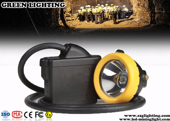 18000 Lux Coal Miners Headlamp, lampada di cappuccio impermeabile di sicurezza 7800mA per estrazione mineraria