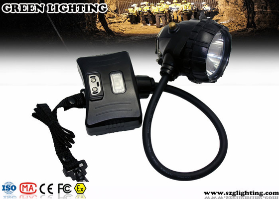 1.6W semi CREE Led Cap Lamp Underground legata con corde che estrae tre modalità di tariffazione