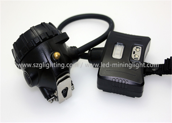 1.6W semi CREE Led Cap Lamp Underground legata con corde che estrae tre modalità di tariffazione