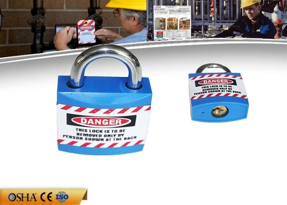 ABS Mini Safety Lockout Padlocks With 20,4 millimetri di altezza dispositivo d'ancoraggio di spessore di 5,4 millimetri