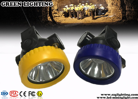 luce ricaricabile del casco per minatore 3.7V 100000 ore di durata 4000 Lux Brightness