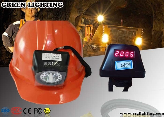 4000 Lux Brightness Mining Cap Lights con l'esposizione 4.5Ah Li - Ion Battery di OLED