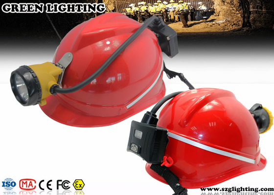 Atex ha approvato la luce Semi-legata con corde di estrazione mineraria del CREE LED della prova IP68 3.7V 6.8Ah dell'acqua