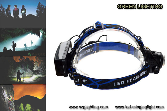 faro ricaricabile di XML T6 LED del CREE 1000lumen con il punto di accensione regolabile