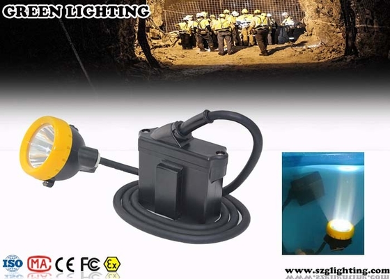 Faro impermeabile dei minatori delle miniere di carbone, 6.2Ah lampada di estrazione mineraria di potere LED della batteria 3W