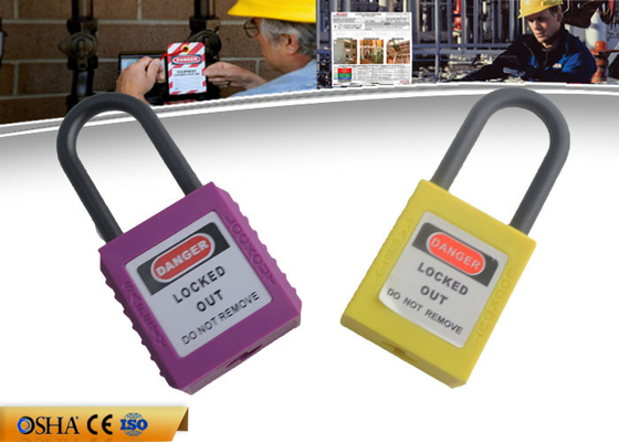 La certificazione del CE ZC-G11 ha approvato il breve lucchetto della sicurezza dell'ABS del dispositivo d'ancoraggio per l'industria