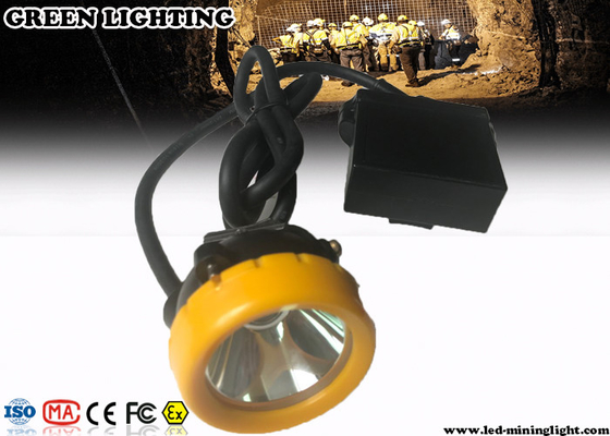 18000 Lux Coal Miners Headlamp, lampada di cappuccio impermeabile di sicurezza 7800mA per estrazione mineraria