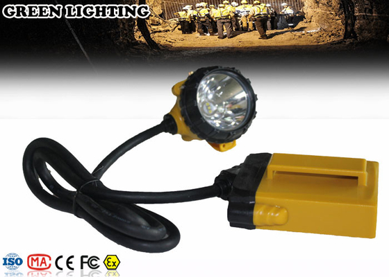 Faro ricaricabile del peso 3W 25000Lux 10.4Ah LED di GL12-A IP68 490g