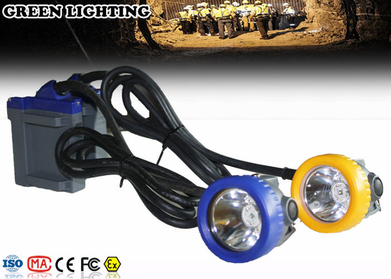 Peso ricaricabile antidetonante del faro 560g di GLT-7B IP67 3W 10000lux LED