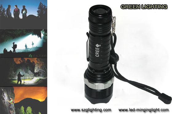 Torcia principale ricaricabile di GL-F002 XML-T6, 10W 1200 lume Cree Led Flashlight