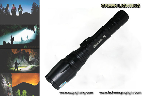 torcia elettrica principale ricaricabile 10W per cercare/fare un'escursione/accamparsi/pesca