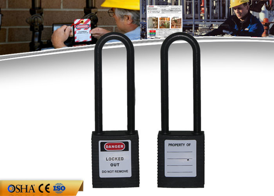 Ente lungo di nylon Non conduttivo dell'ABS del dispositivo d'ancoraggio dei lucchetti di serrata di sicurezza di ZC-G31L