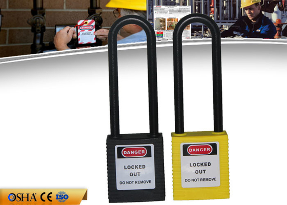 Ente lungo di nylon Non conduttivo dell'ABS del dispositivo d'ancoraggio dei lucchetti di serrata di sicurezza di ZC-G31L