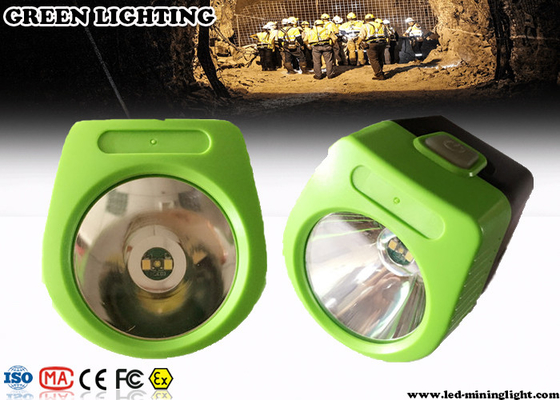6000 Lux Cordless Mining Cap Lamps, faro ricaricabile di 230mA 110 Lum hanno condotto